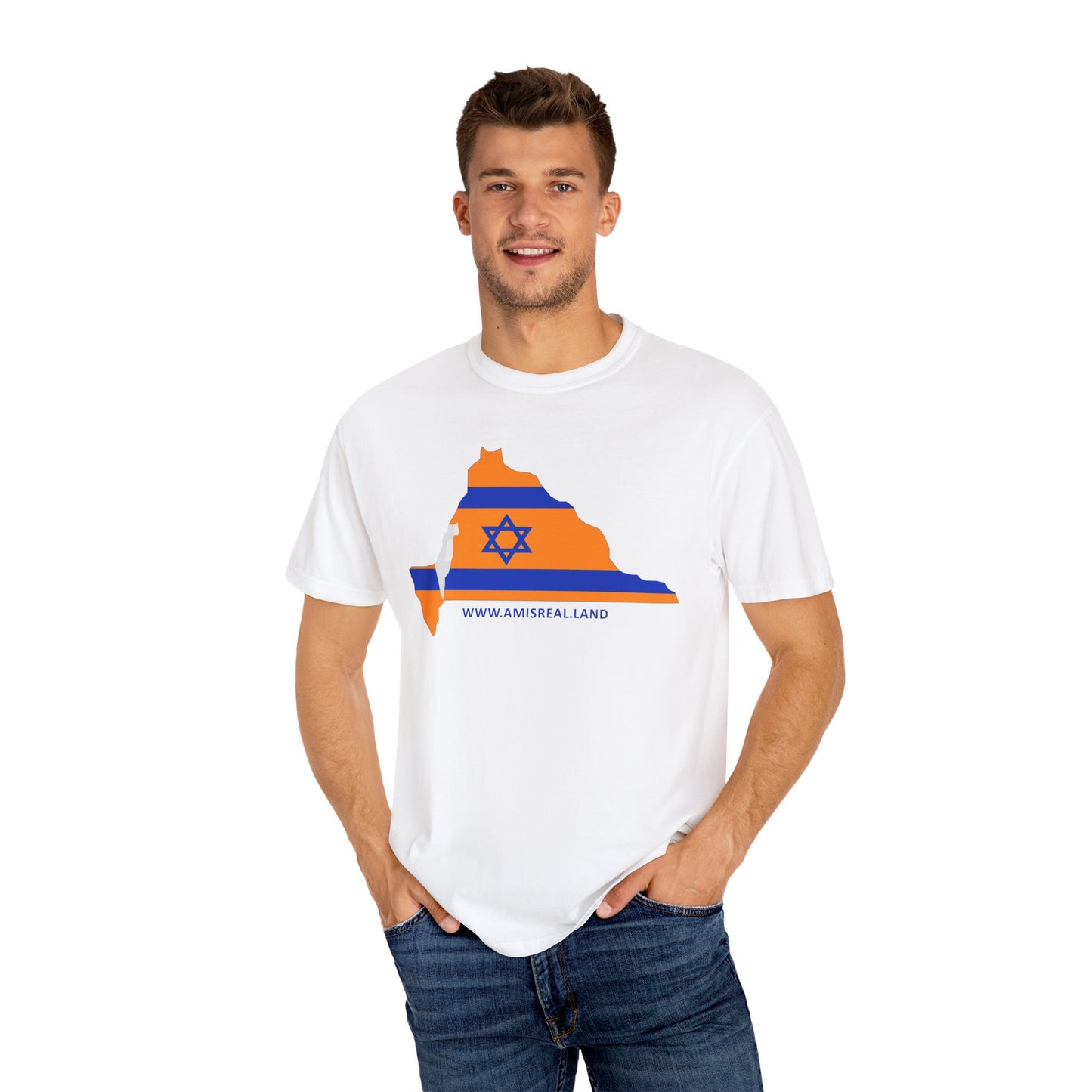 State Love T-Shirt | Garment-Dyed, Casual Tee for Everyday Wear, Perfect Gift for Holidays, Travel Souvenir, Home State Pride