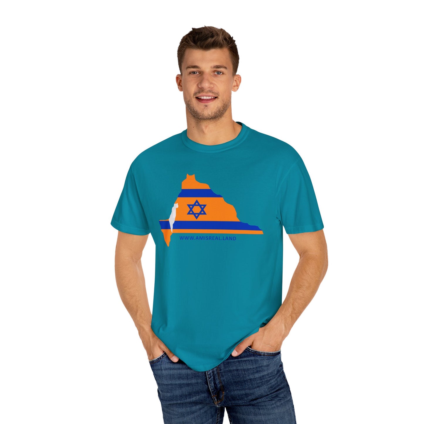 State Love T-Shirt | Garment-Dyed, Casual Tee for Everyday Wear, Perfect Gift for Holidays, Travel Souvenir, Home State Pride