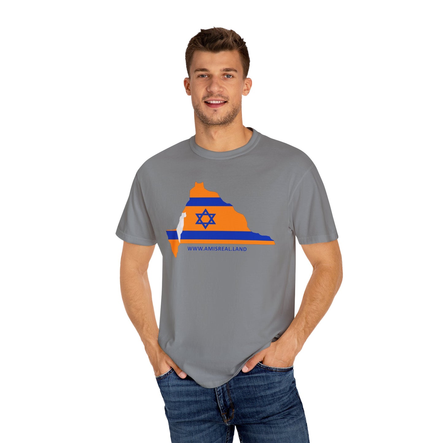 State Love T-Shirt | Garment-Dyed, Casual Tee for Everyday Wear, Perfect Gift for Holidays, Travel Souvenir, Home State Pride