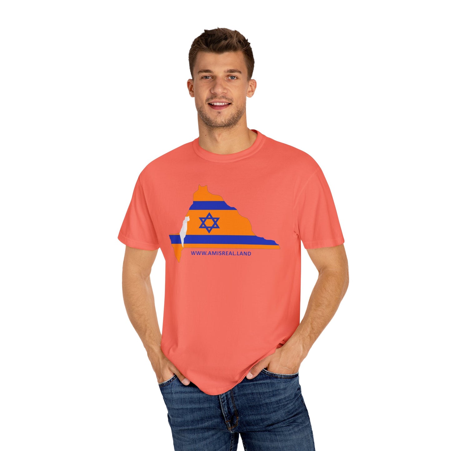 State Love T-Shirt | Garment-Dyed, Casual Tee for Everyday Wear, Perfect Gift for Holidays, Travel Souvenir, Home State Pride