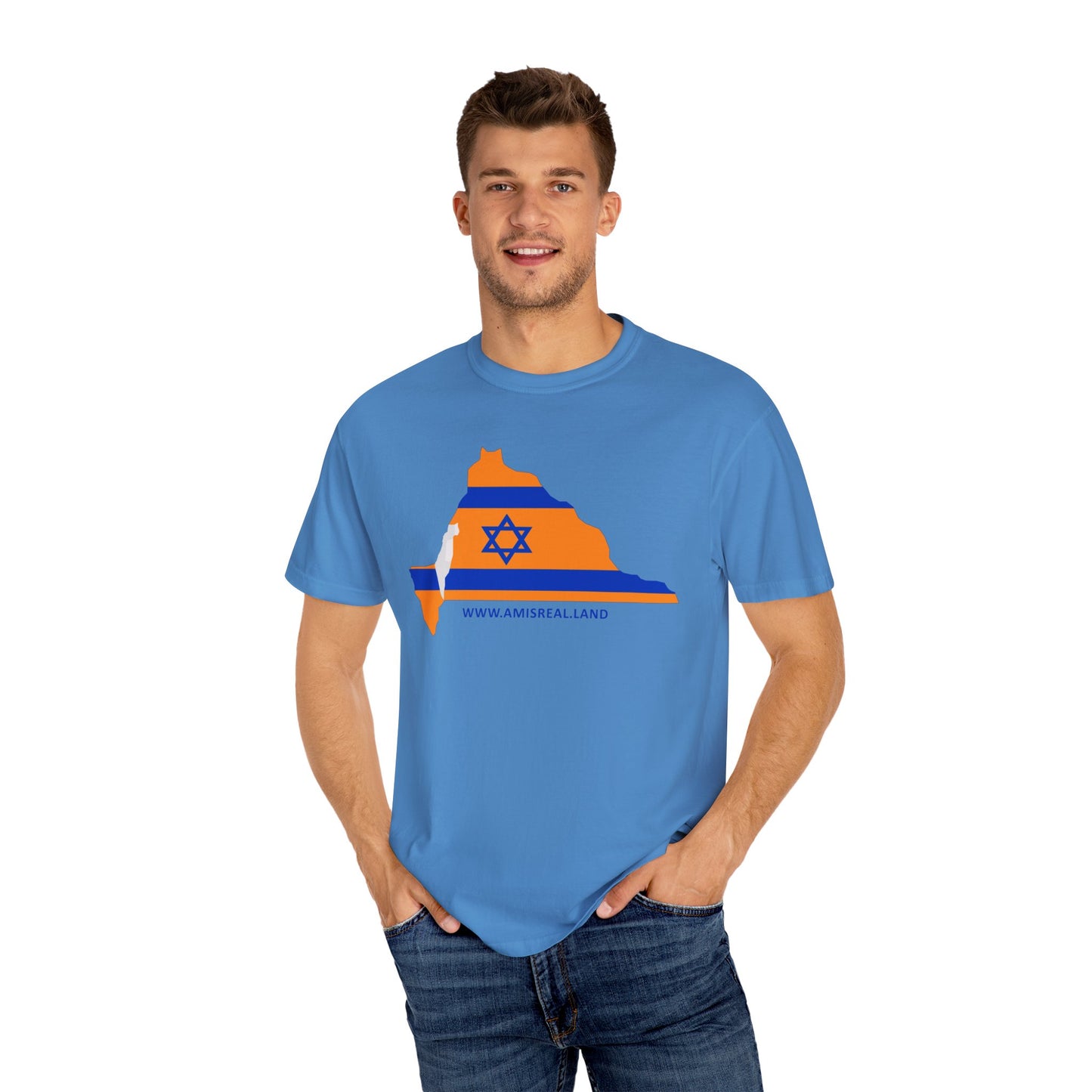 State Love T-Shirt | Garment-Dyed, Casual Tee for Everyday Wear, Perfect Gift for Holidays, Travel Souvenir, Home State Pride