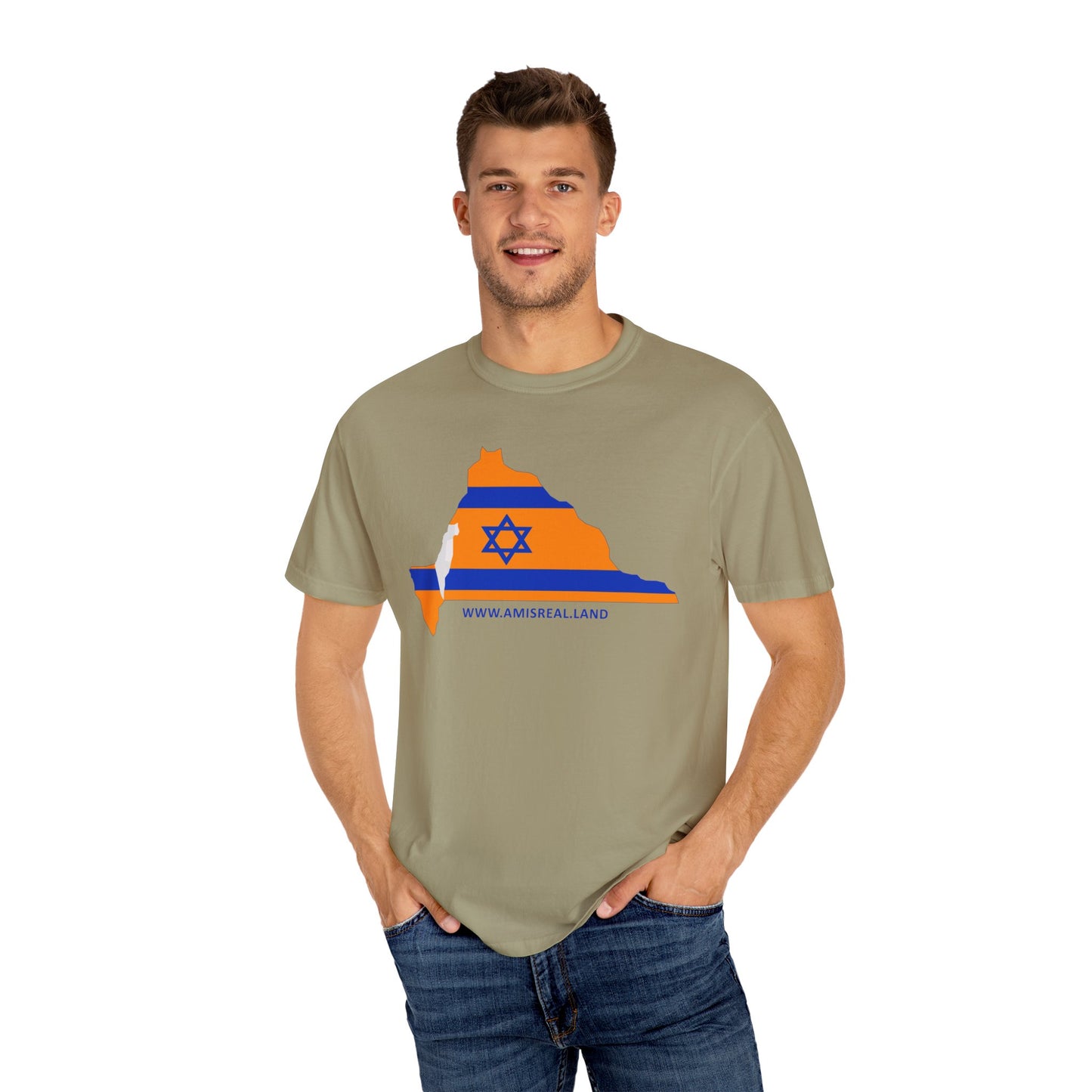 State Love T-Shirt | Garment-Dyed, Casual Tee for Everyday Wear, Perfect Gift for Holidays, Travel Souvenir, Home State Pride