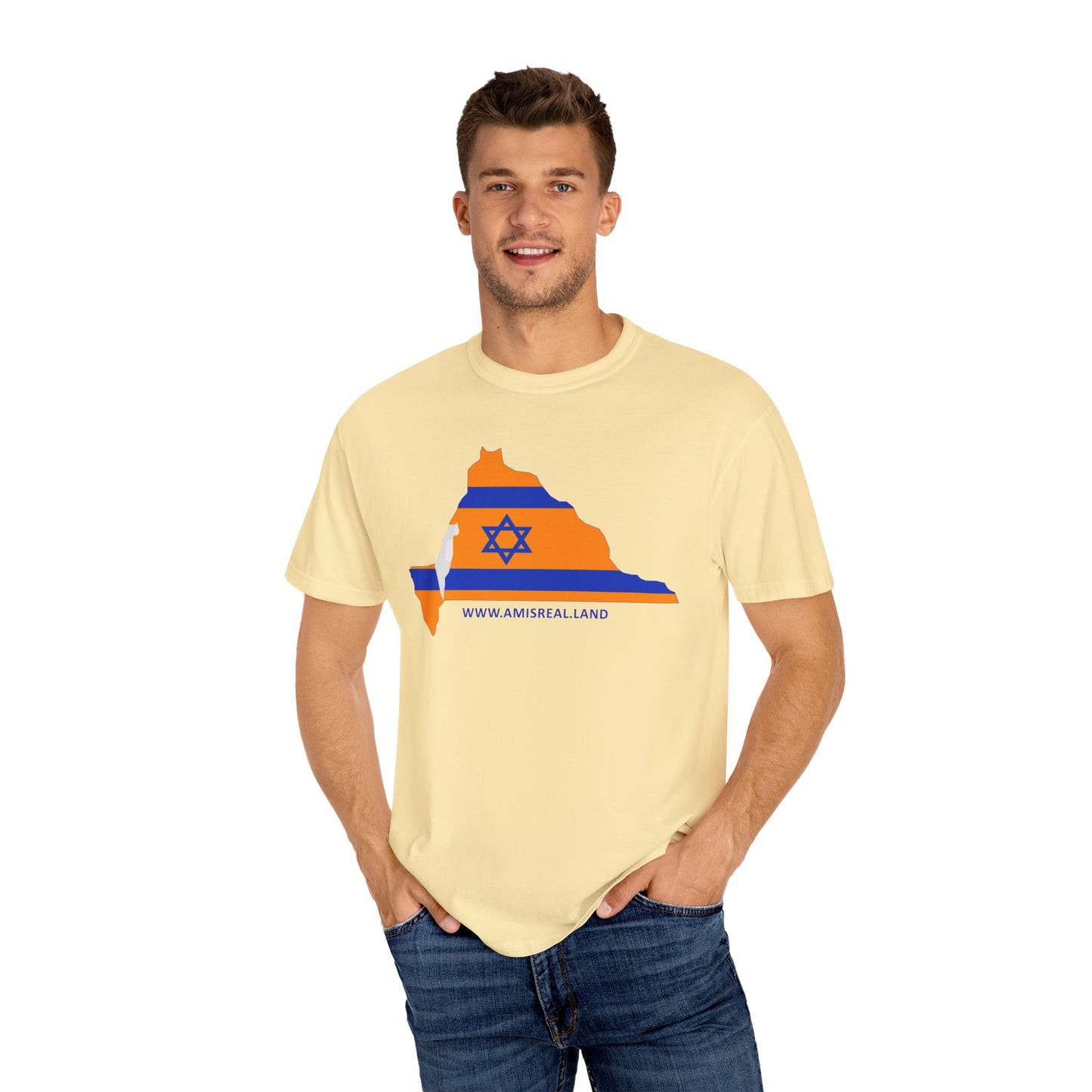 State Love T-Shirt | Garment-Dyed, Casual Tee for Everyday Wear, Perfect Gift for Holidays, Travel Souvenir, Home State Pride