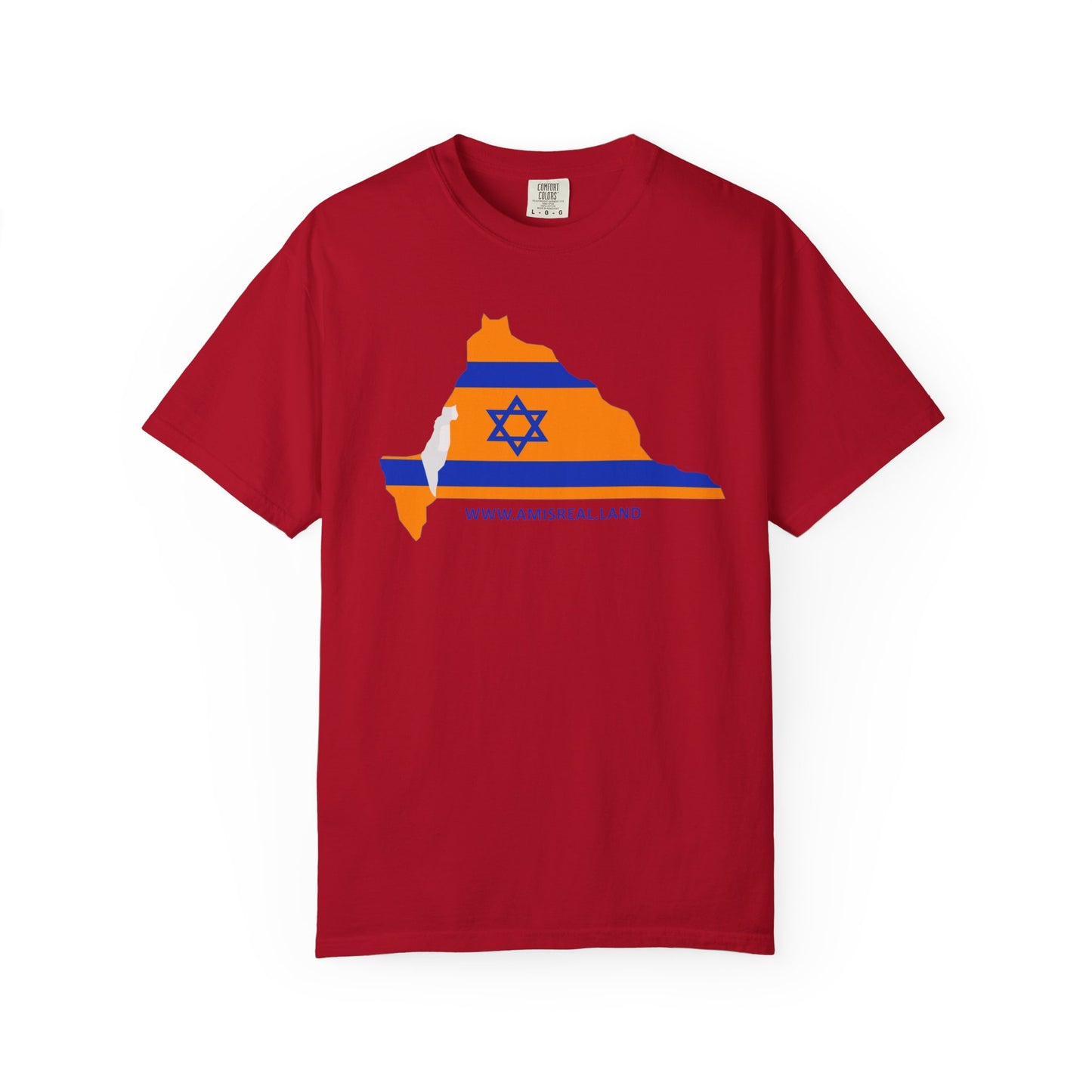 State Love T-Shirt | Garment-Dyed, Casual Tee for Everyday Wear, Perfect Gift for Holidays, Travel Souvenir, Home State Pride