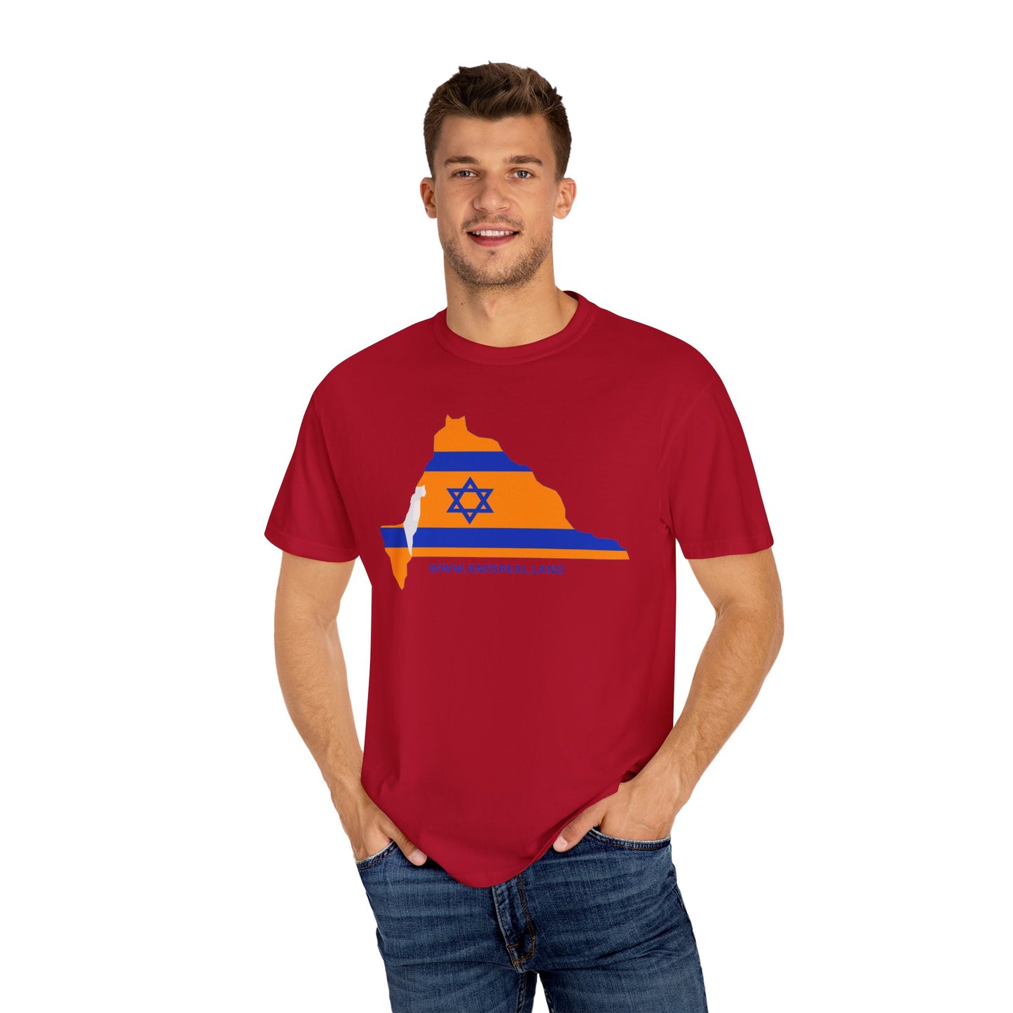 State Love T-Shirt | Garment-Dyed, Casual Tee for Everyday Wear, Perfect Gift for Holidays, Travel Souvenir, Home State Pride