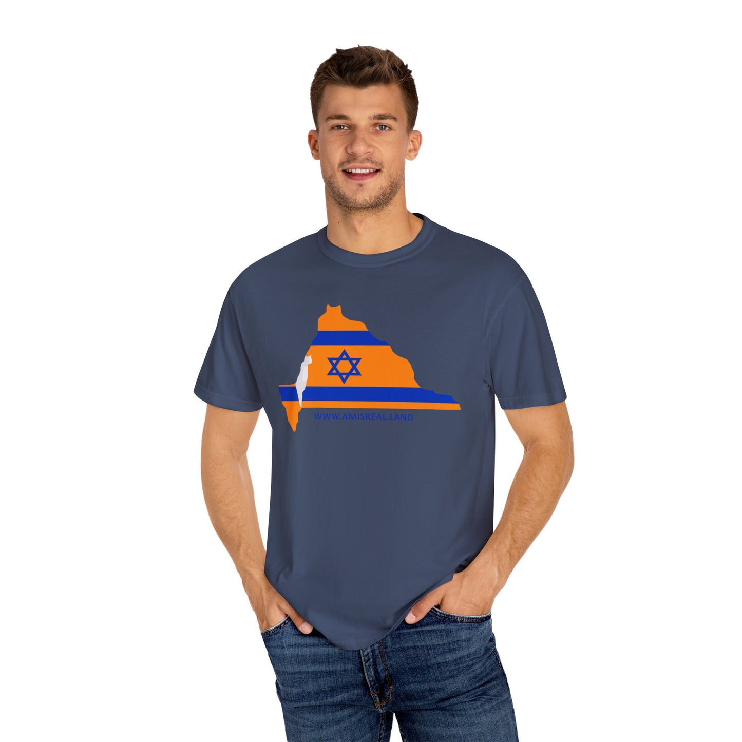 State Love T-Shirt | Garment-Dyed, Casual Tee for Everyday Wear, Perfect Gift for Holidays, Travel Souvenir, Home State Pride
