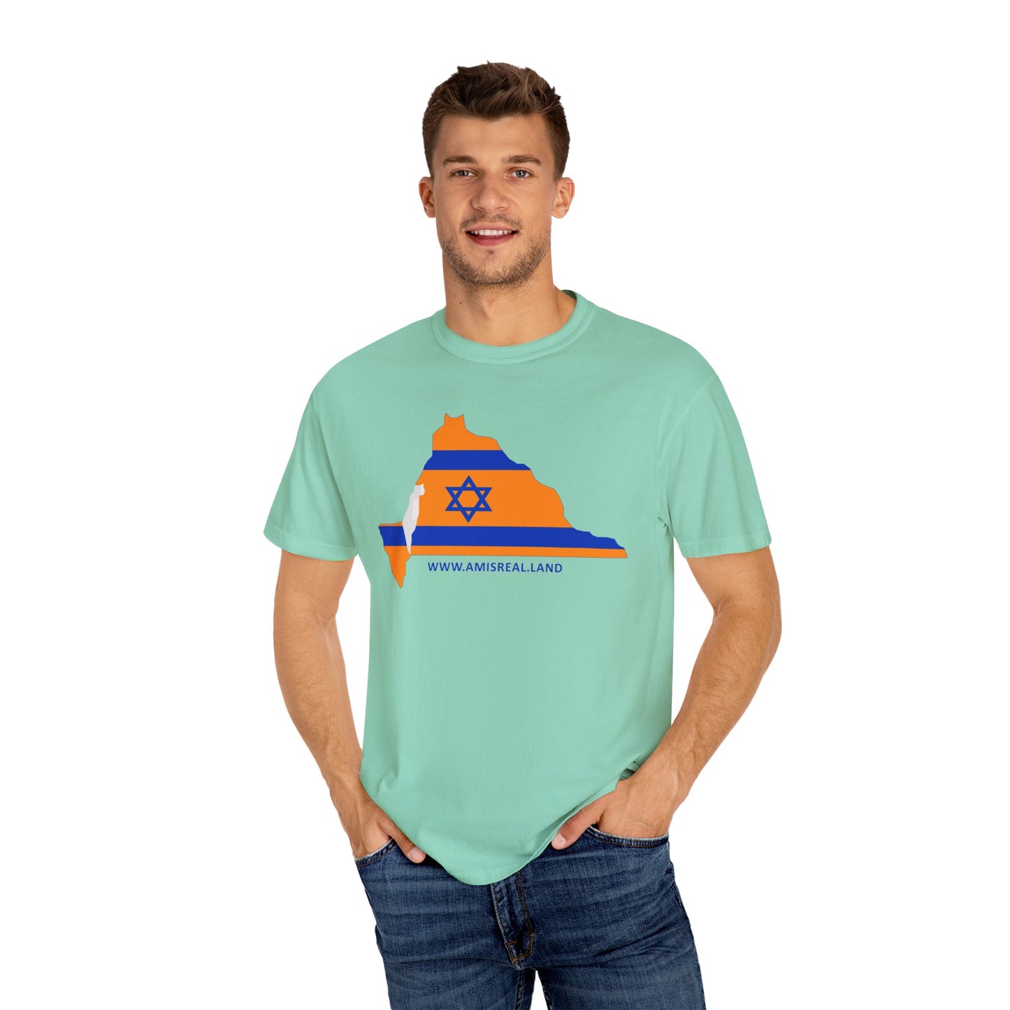State Love T-Shirt | Garment-Dyed, Casual Tee for Everyday Wear, Perfect Gift for Holidays, Travel Souvenir, Home State Pride