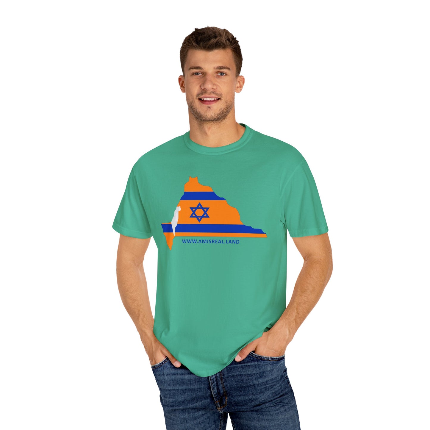 State Love T-Shirt | Garment-Dyed, Casual Tee for Everyday Wear, Perfect Gift for Holidays, Travel Souvenir, Home State Pride