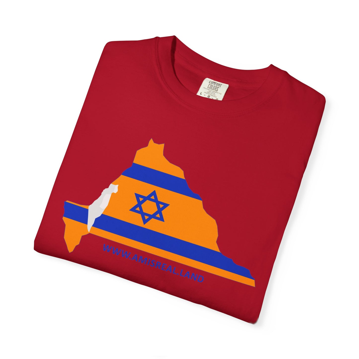 State Love T-Shirt | Garment-Dyed, Casual Tee for Everyday Wear, Perfect Gift for Holidays, Travel Souvenir, Home State Pride