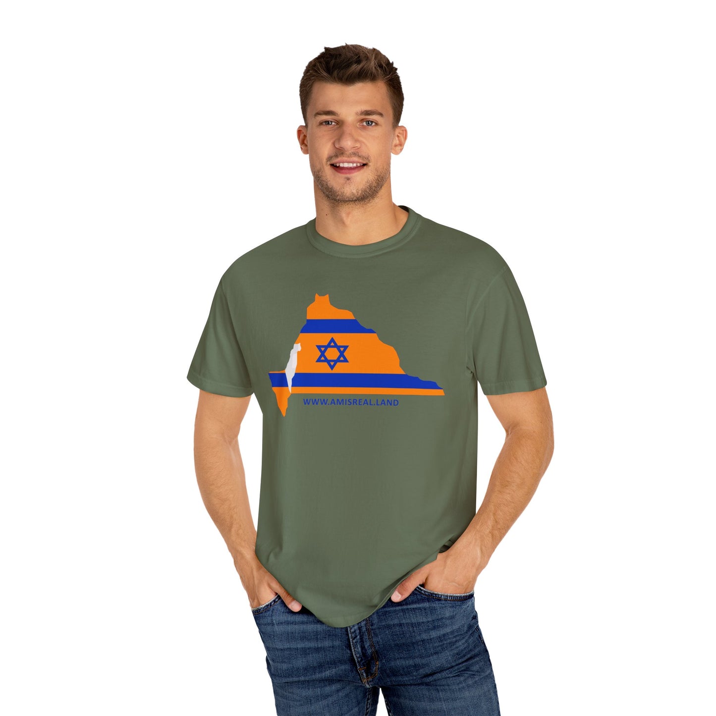 State Love T-Shirt | Garment-Dyed, Casual Tee for Everyday Wear, Perfect Gift for Holidays, Travel Souvenir, Home State Pride