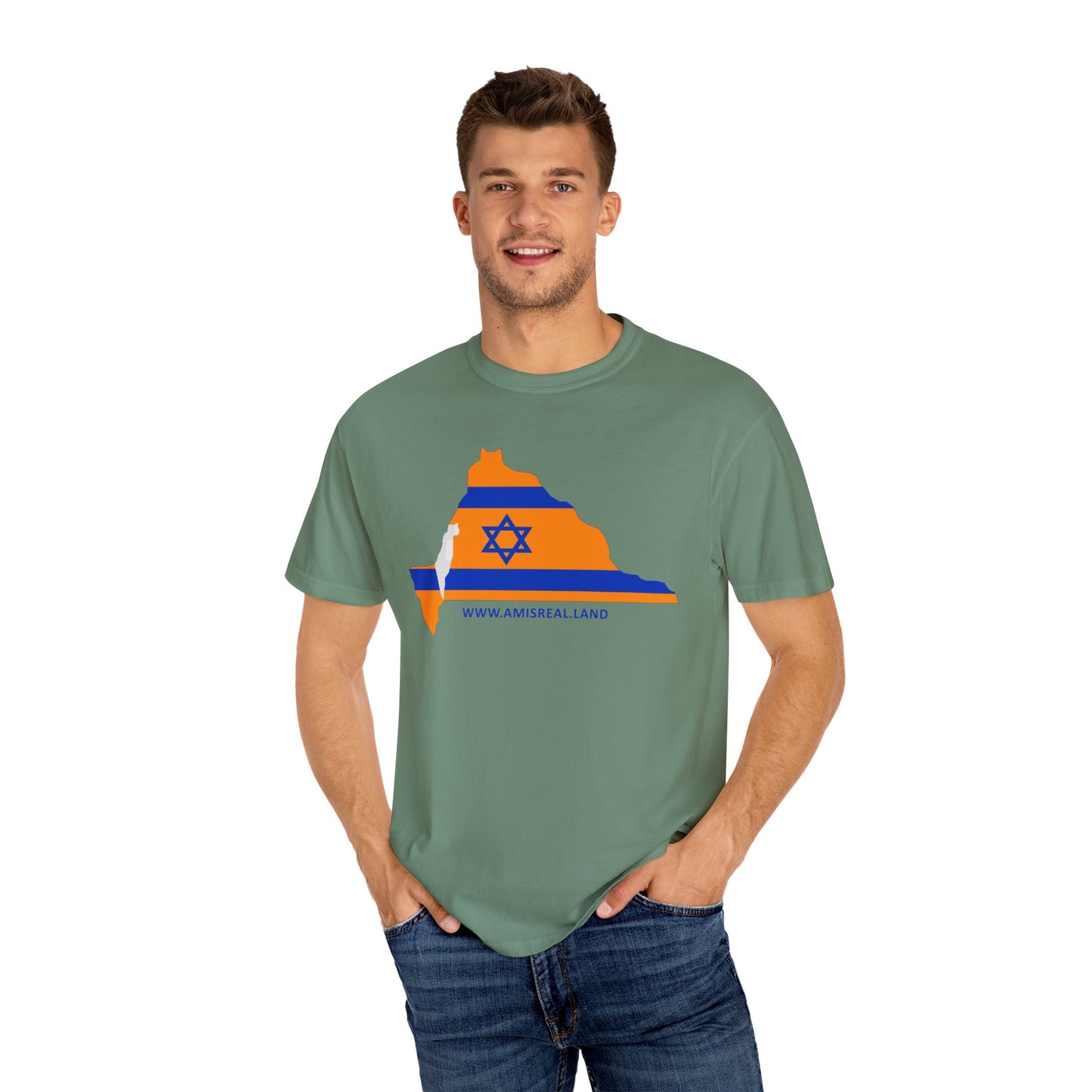 State Love T-Shirt | Garment-Dyed, Casual Tee for Everyday Wear, Perfect Gift for Holidays, Travel Souvenir, Home State Pride