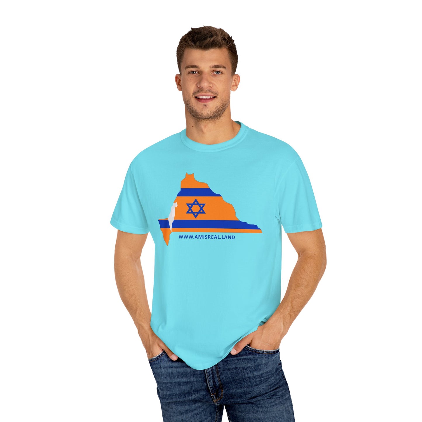 State Love T-Shirt | Garment-Dyed, Casual Tee for Everyday Wear, Perfect Gift for Holidays, Travel Souvenir, Home State Pride