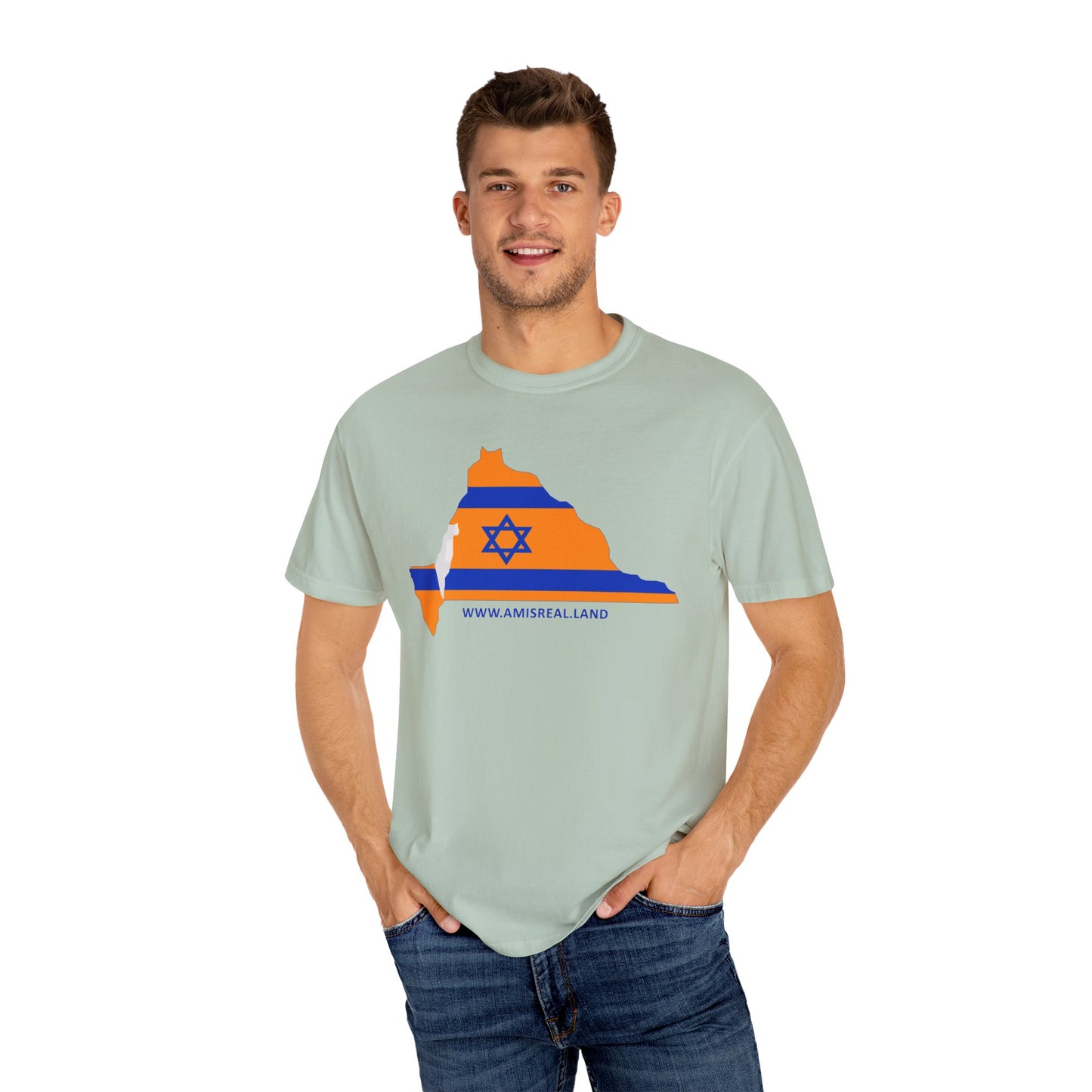 State Love T-Shirt | Garment-Dyed, Casual Tee for Everyday Wear, Perfect Gift for Holidays, Travel Souvenir, Home State Pride